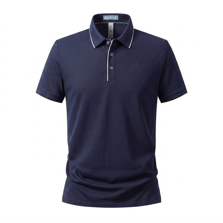 Hodo Polo Shirts Men's Lapel Moderate Straight Fit