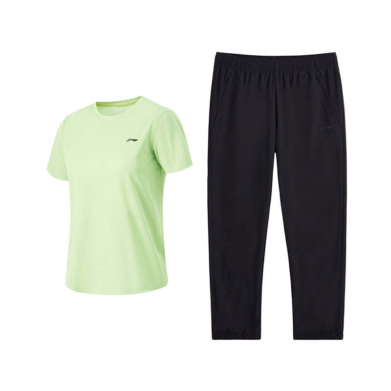 Li-Ning Li Ning Casual Sportswear Women's Laurel Green/Black