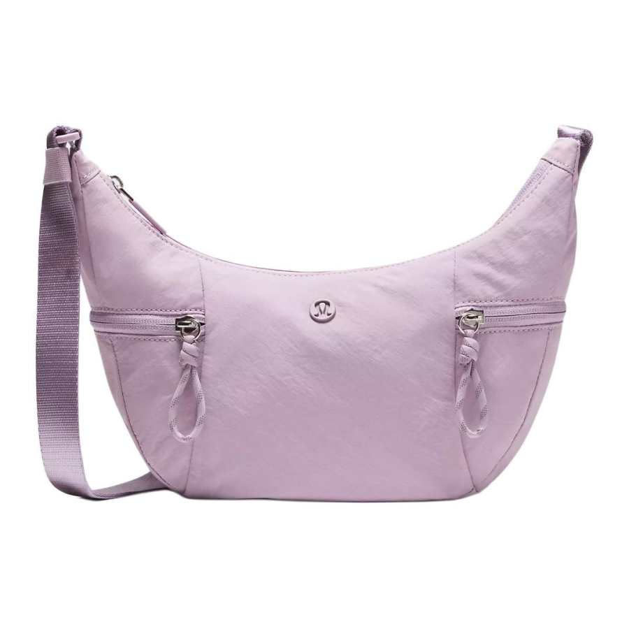 Lululemon Nylon Crossbody Bags Small Women's Light Purple