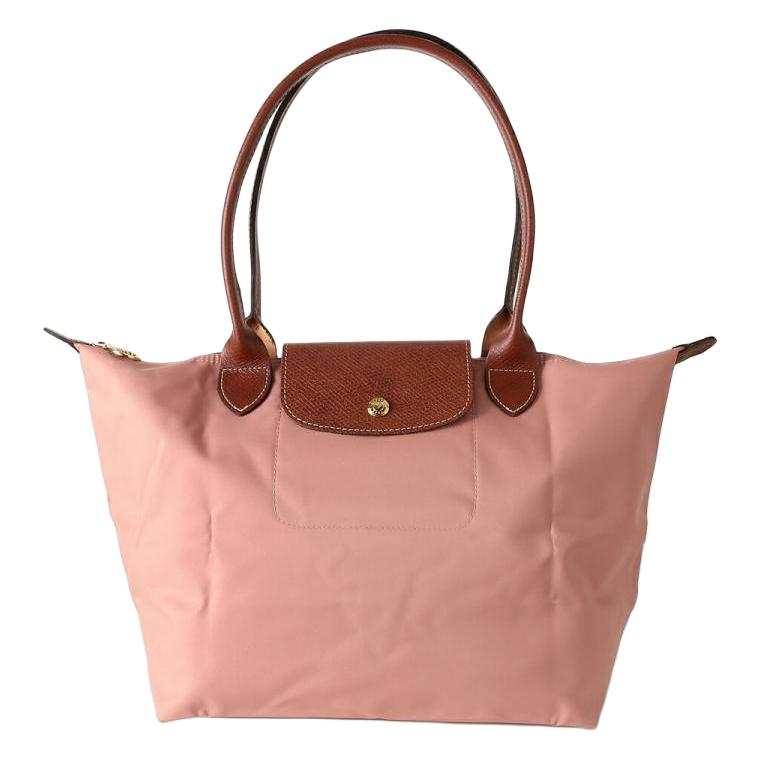 LONGCHAMP Le Pliage Nylon Tote Bag, Shopping Bag, Handbag Medium Women's Pink