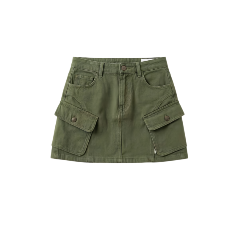 DUSHE DUSHE Denim Short Skirts Women's