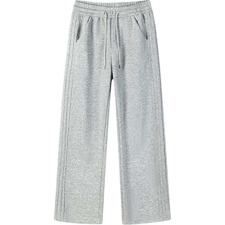 YALU Casual Pants Unisex Moderate Wide Leg Pants
