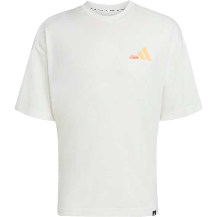 Adidas Adidas T Shirts Men's Ecru Crew Neck Other