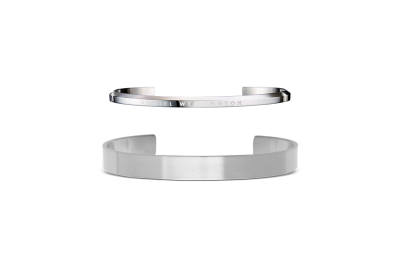 DW/DanielWellington Daniel Wellington Alloy Bangles Unisex Silver