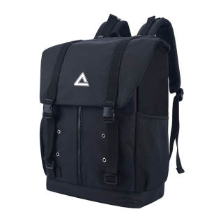 PEAK Polyester Backpack Unisex Black/Khaki/Army Green