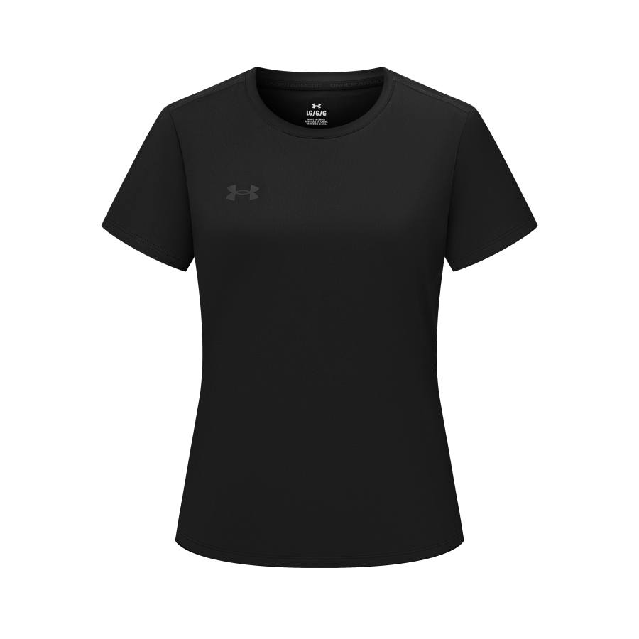 Under Armour Short Sleeved T Shirts Unisex Black