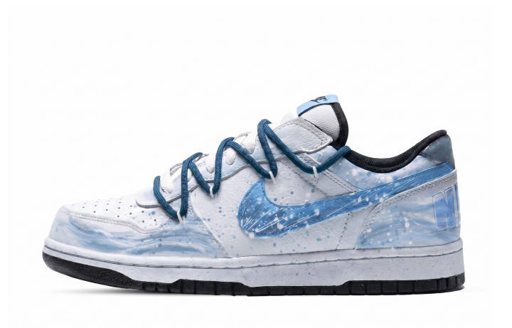 Nike Nike Big Scavenger Lab Low top Skateboard Shoes Unisex White Blue