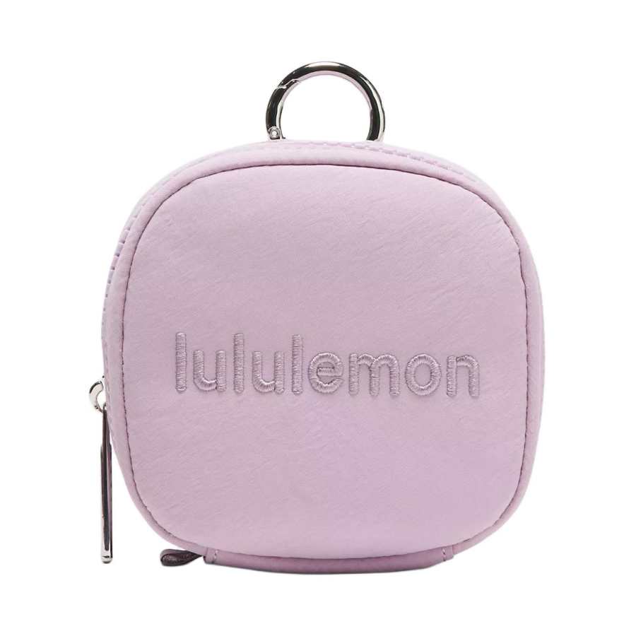 Lululemon Nylon Coin Purse Women's Light Purple