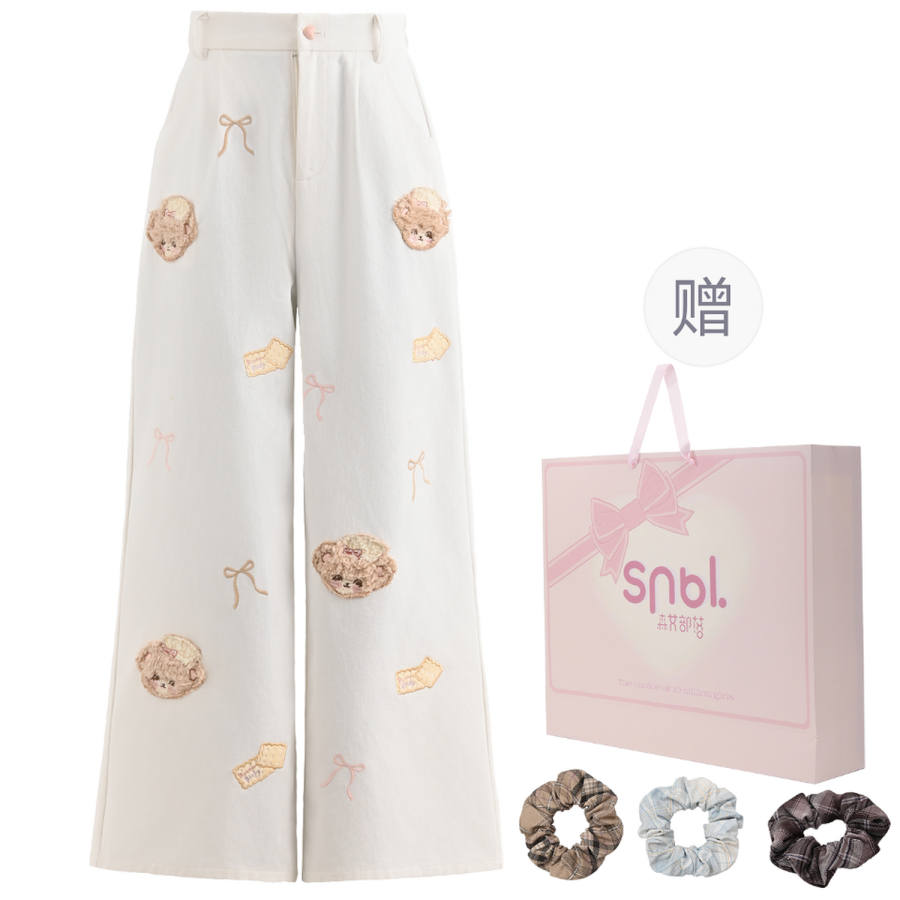 SNBL Casual Pants Women's Moderate Wide Leg Pants