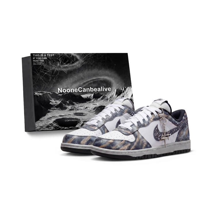 Nike Nike Big Universe Exploration, Galaxy Immensity Slip Resistant Abrasion Resistant Low top Skateboard Shoes Men's