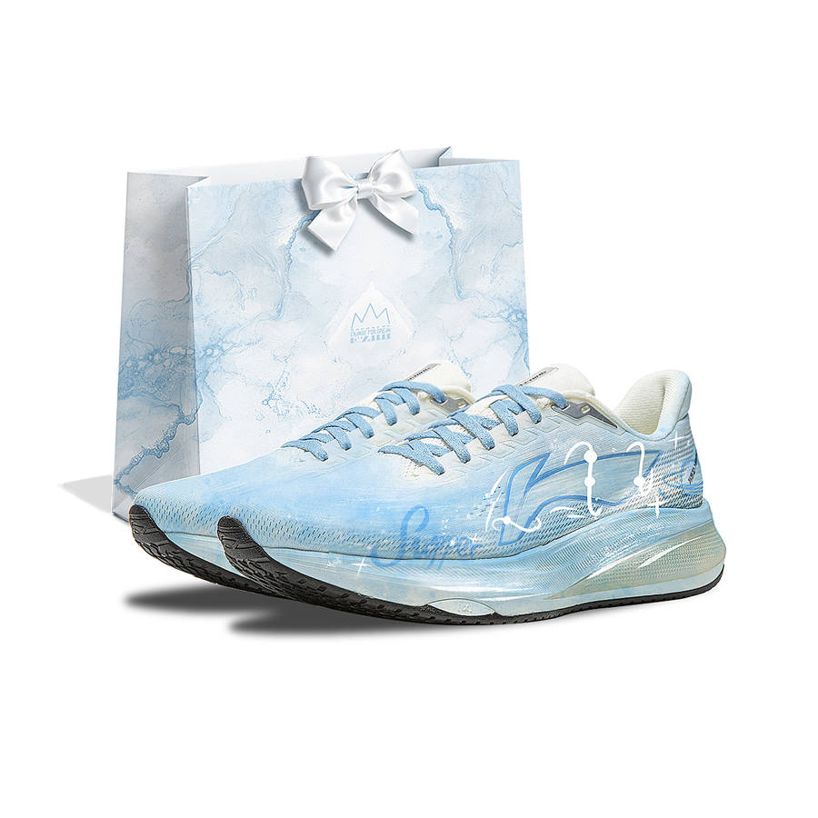 Li-Ning Li Ning Red Hare 9 Abrasion Resistant Lightweight Rebound Low top Marathon Training Physical Fitness Test & Exam