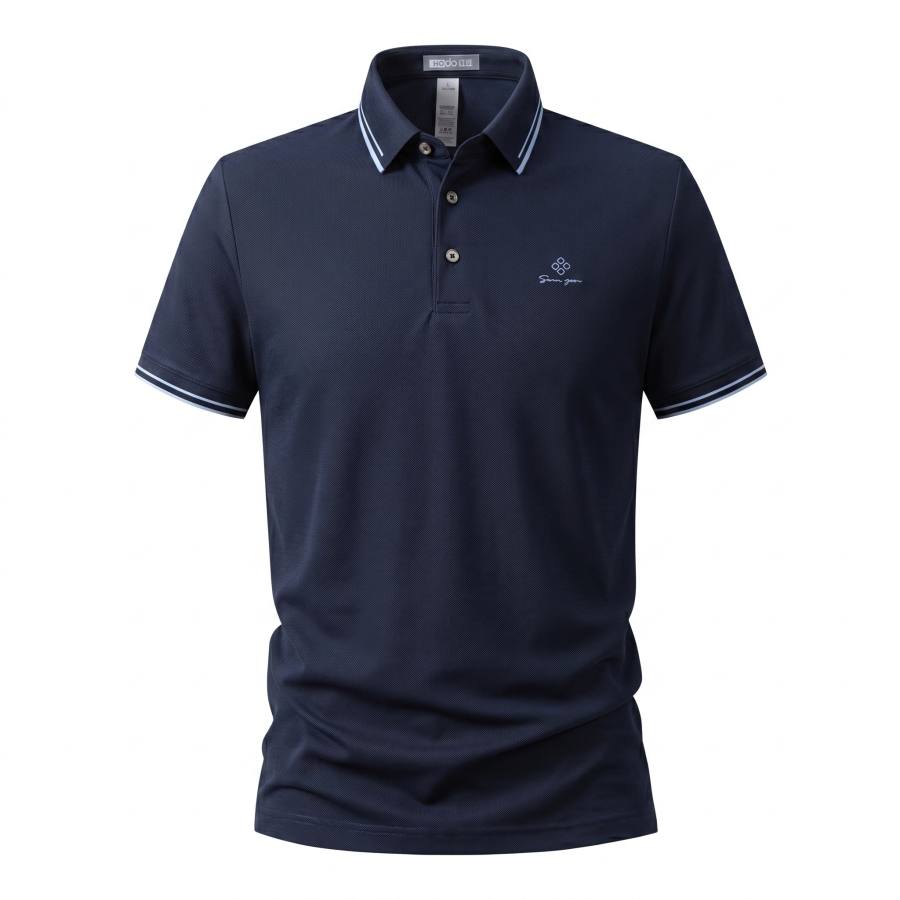 Hodo Polo Shirts Men's Polo Collar Moderate Straight Fit