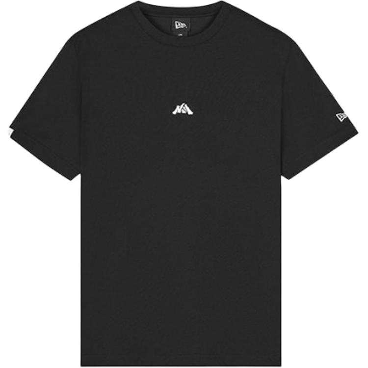 New Era T Shirts Unisex Black Crew Neck