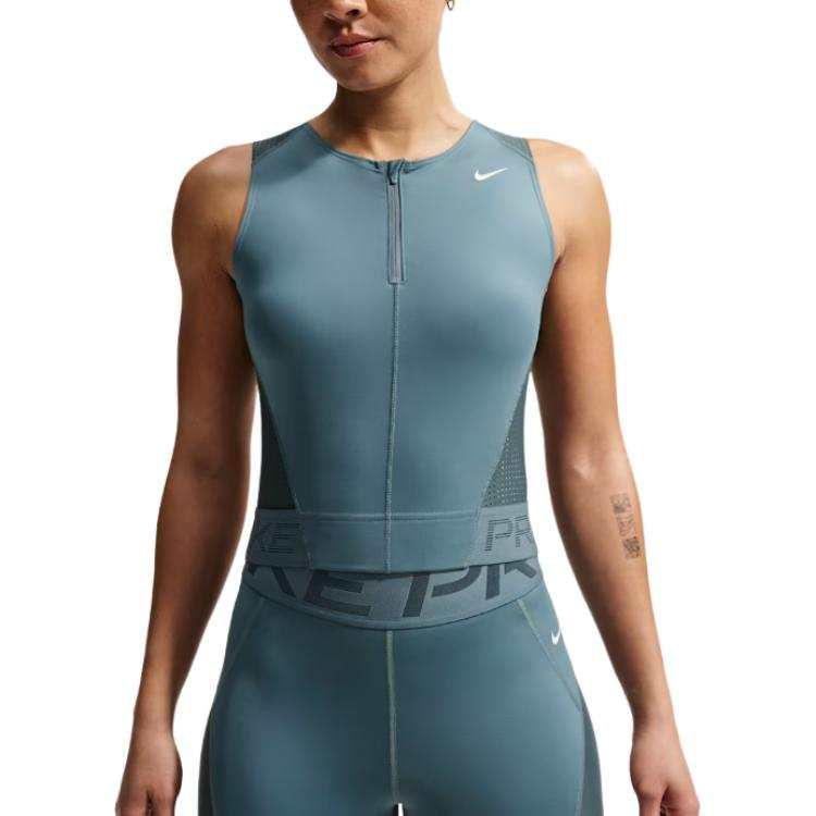 Nike Nike Pro Sleeveless Sports Shirts Women's Mineral Slate Other