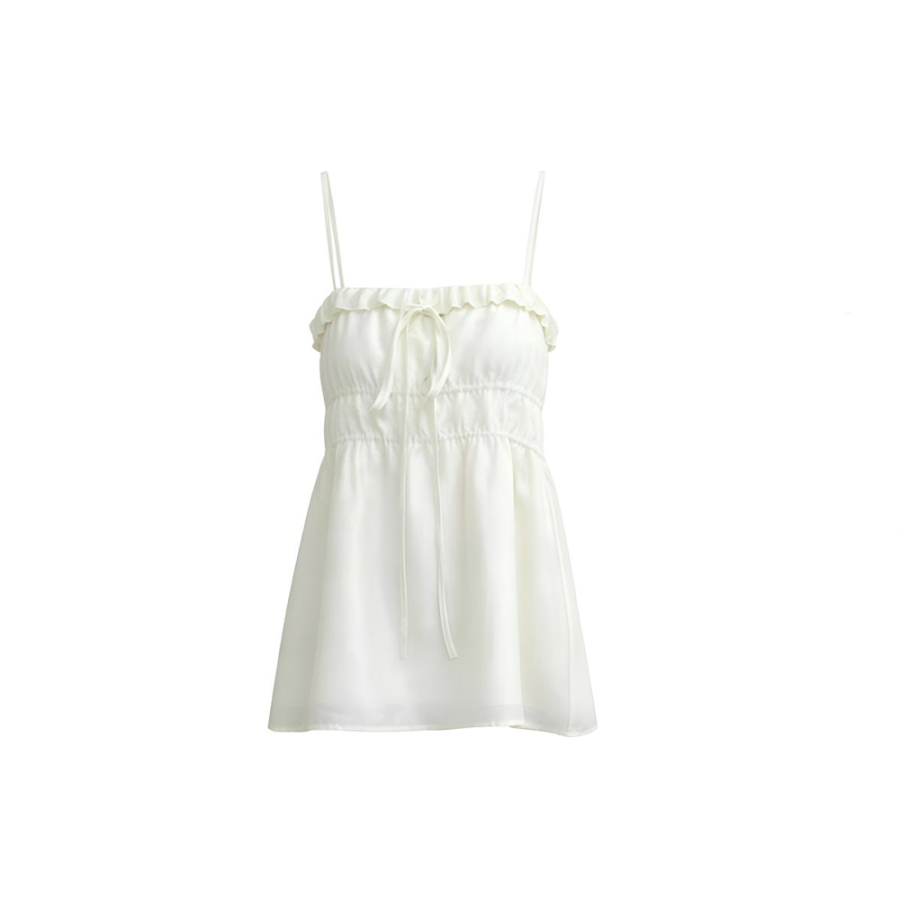 CPAURA Chiffon Shirts Women's Camisole Moderate