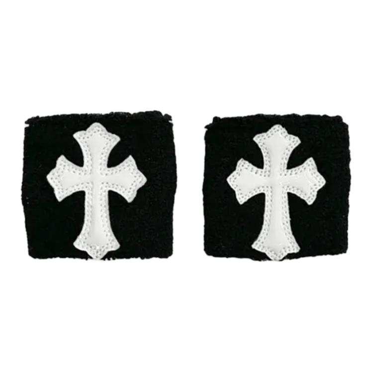 Chrome Hearts Wristbands Unisex Black/White