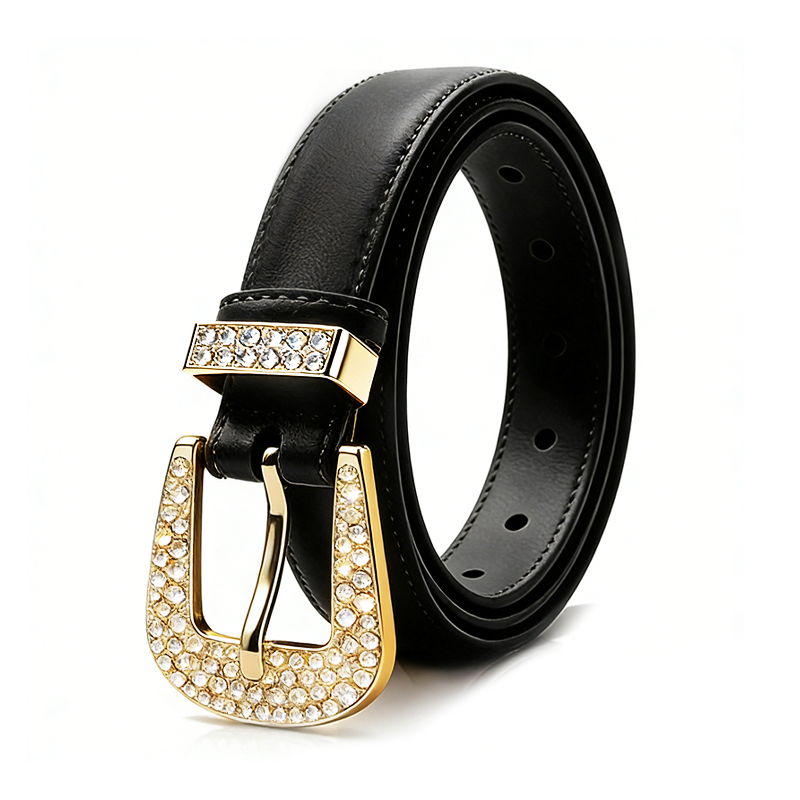 Barbie Cow Leather Zinc Alloy Leather Belts Women's 2cm