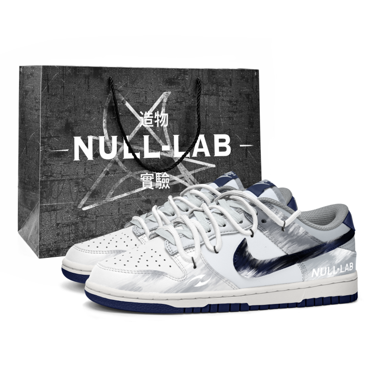 Nike Nike Dunk Sonic Blue Low top Skateboard Shoes Unisex Black Blue