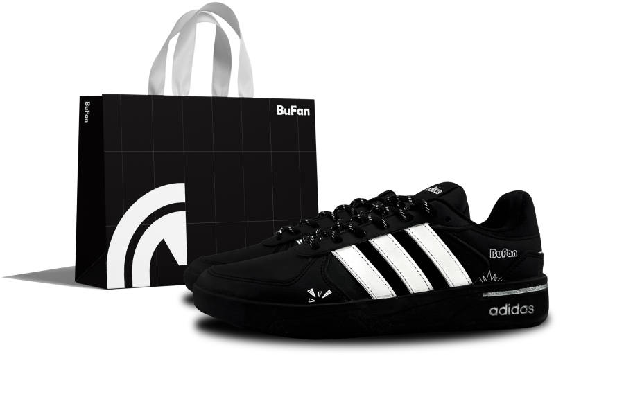 Adidas Adidas COURTBEAT Black Van Low top Skateboard Shoes Unisex Black White