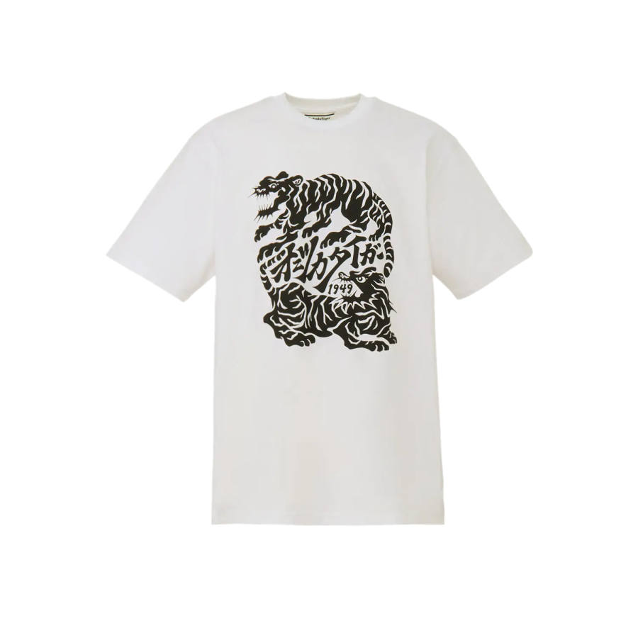 Onitsuka Tiger GRAPHIC TEE T Shirt Unisex White