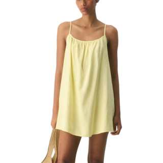 ARITZIA Slip Dresses Women's Yellow Camisole Moderate