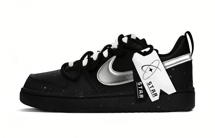 Nike Nike Court Borough Skateboard Shoes Unisex Low Top Black