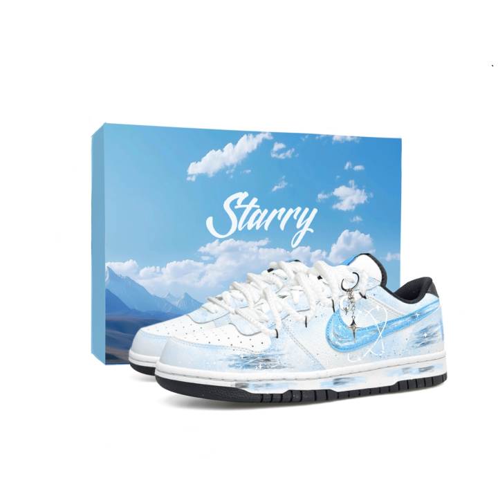 Nike Nike Big Not Only Leather Slip Resistant, Abrasion Resistant, Height Increasing Low top Skateboard Shoes Men's