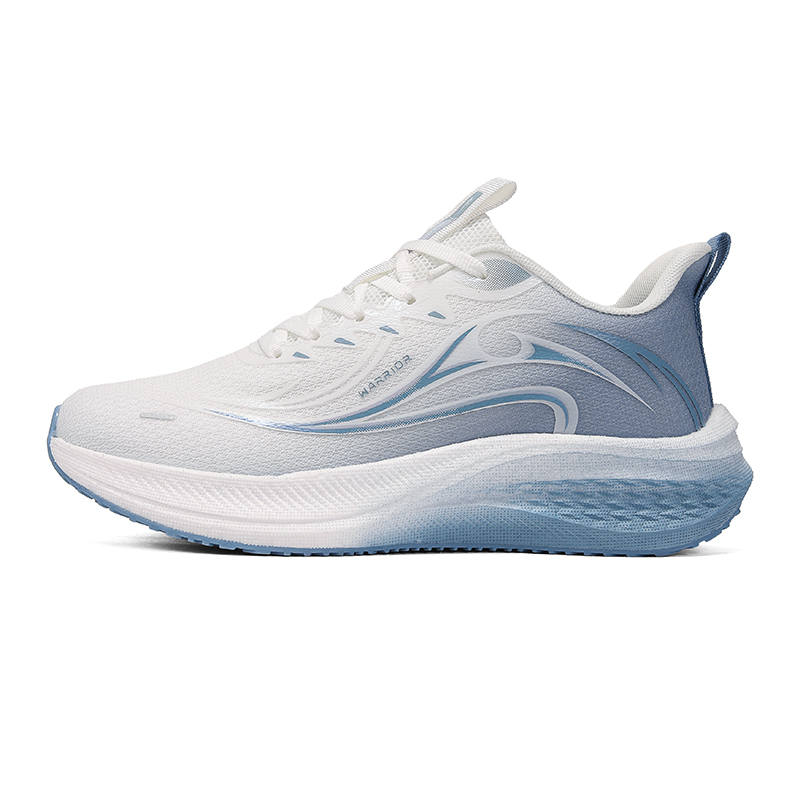 WARRIOR Cushioning Slip Resistant Abrasion Resistant Waterproof And Breathable Lightweight Low top Running Shoes Men's