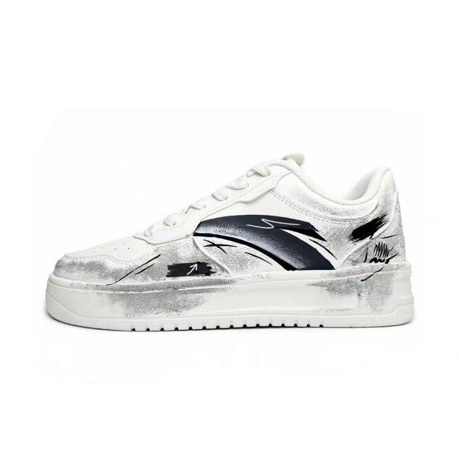 Anta Easy Lightweight Breathable Height Increasing Low top Skateboard Shoes Women's