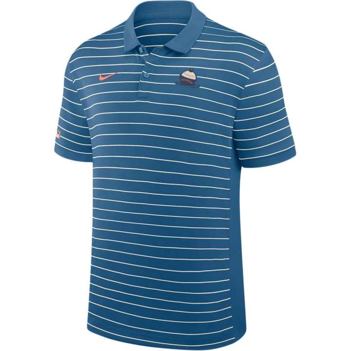 Nike Nike Milwaukee Brewers City Connect Striped Victory Men's Nike Dri-FIT Mlb Polo