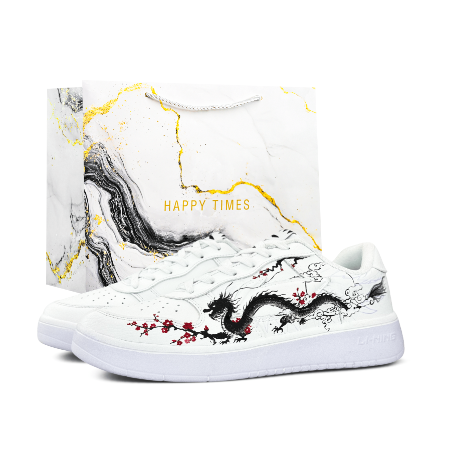 Li-Ning Li Ning Floating Boat Abrasion Resistant Lightweight Breathable Low top Skateboard Shoes Unisex