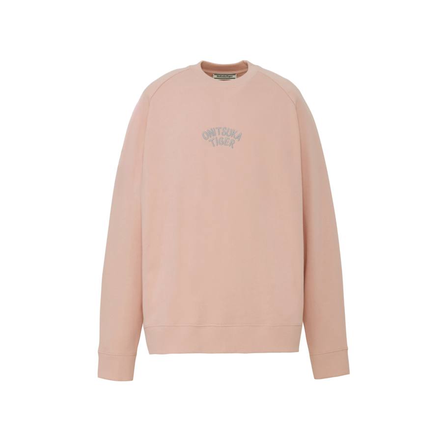 Onitsuka Tiger SWEAT TOP Sweatshirt Unisex Pink/Gray