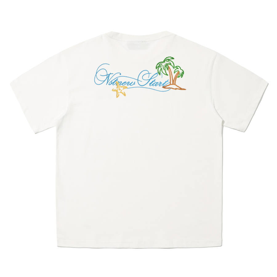 NSTNEW START T Shirts Unisex Crew Neck Thin Straight Fit