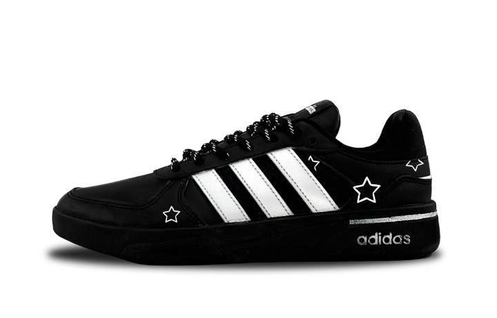 Adidas Adidas COURTBEAT Black Star Low top Skateboard Shoes Unisex Black White