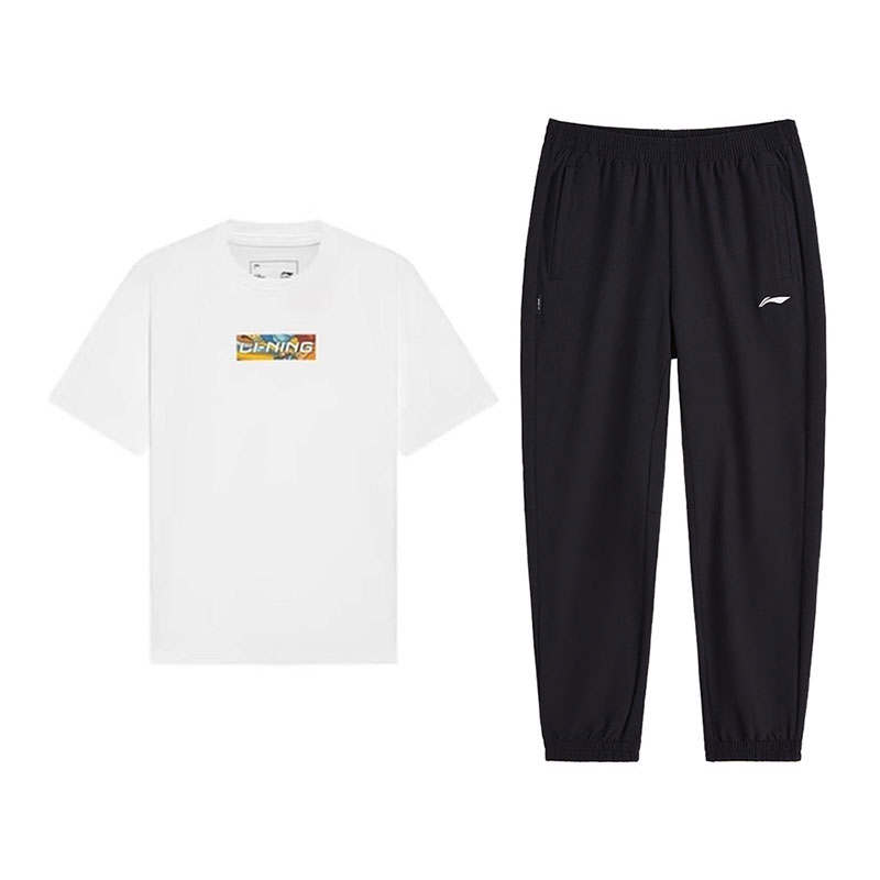 Li-Ning Li Ning Casual Suit Unisex Standard White/Black