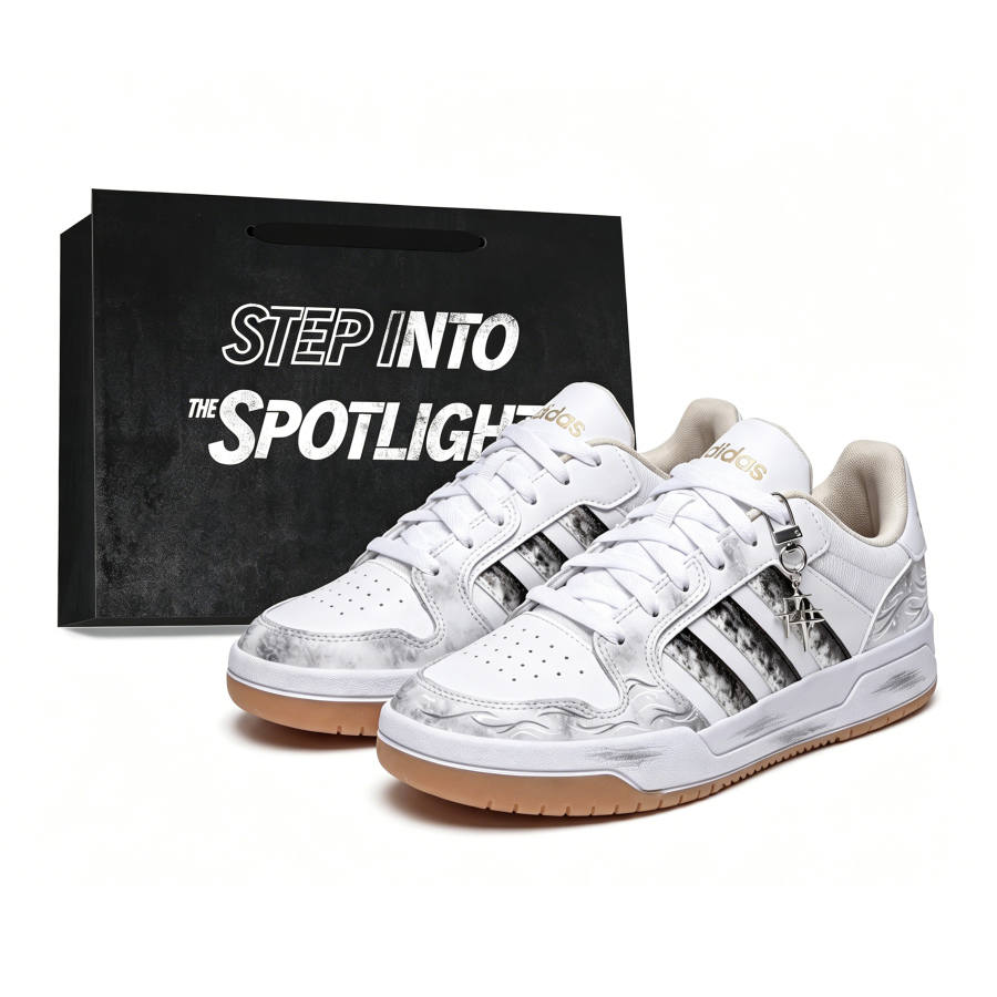 Adidas Adidas ENTRAP Starry Night Ink River, Shopping Bag Abrasion Resistant, Breathable, Slip Resistant Low top