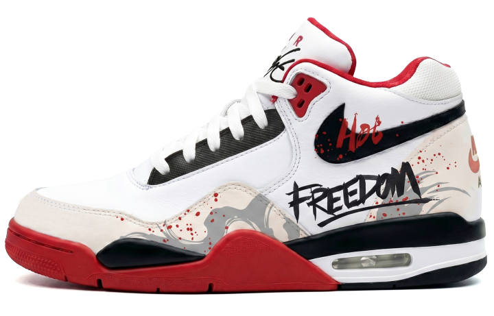 Nike Nike Flight Legacy Basketball Shoes Unisex Black White Red