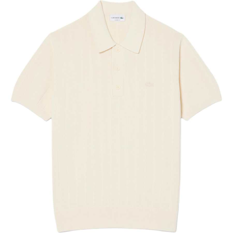 LACOSTE Knitwear Men's Polo Collar Moderate Other