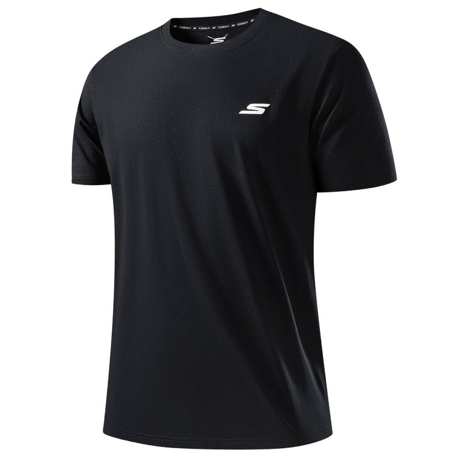 Skechers T Shirt Unisex Black 002K