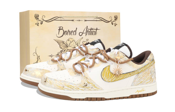 Nike Nike Big River Immersed Moon, Sun God Apollo Slip Resistant Cushioning Abrasion Resistant Low top Skateboard Shoes