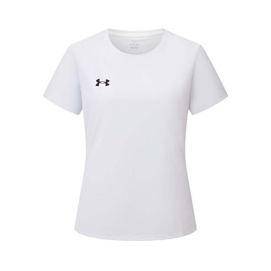 Under Armour Short Sleeved T Shirts Unisex White
