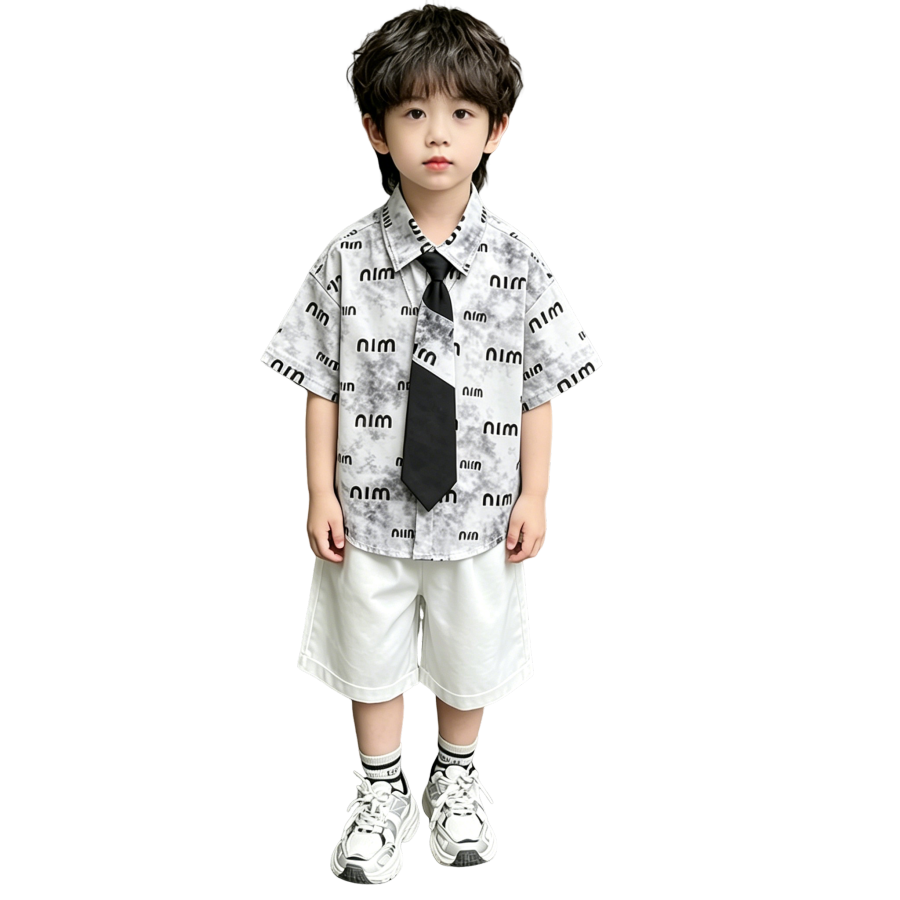 Lanza Kids Casual Sportswear Polo Collar Thin Stretch
