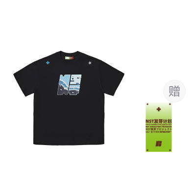 NSTNEW START T Shirts Unisex Crew Neck Thin Straight Fit