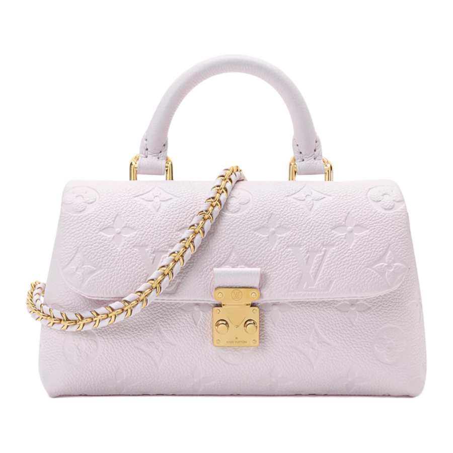 LOUIS VUITTON Cow Leather Shoulder Bag, Crossbody Bag, Handbag Regular Women's Lavender