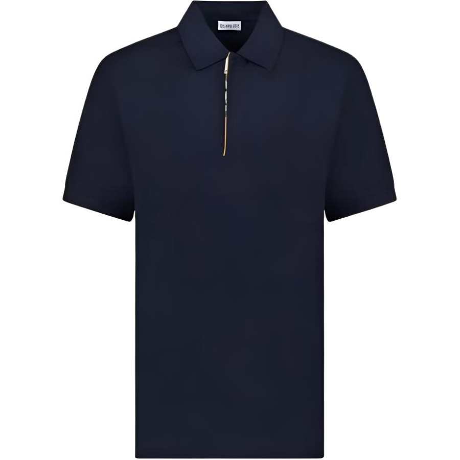 Burberry SS26 Polo Shirt Men's Marine Blue