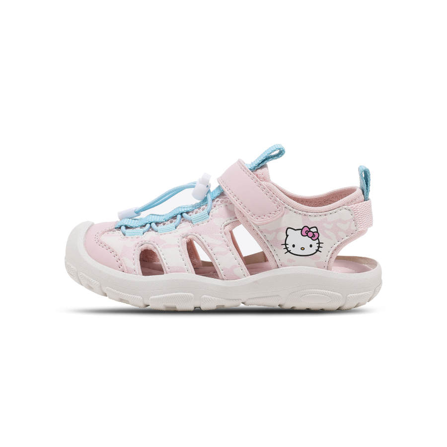 Sanrio x Hello Kitty Synthetic Leather Abrasion Resistant Breathable Lightweight Cushioning Children's Sandals Kids'