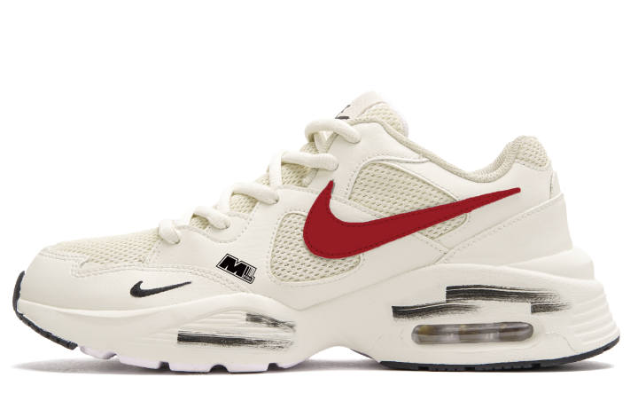 Nike Nike Air Max Fusion Low top Running Shoes Women's Beige Red