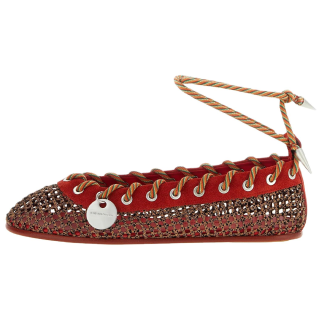KIKO KOSTADINOV Reticella Leather Casual Shoes Women's Red