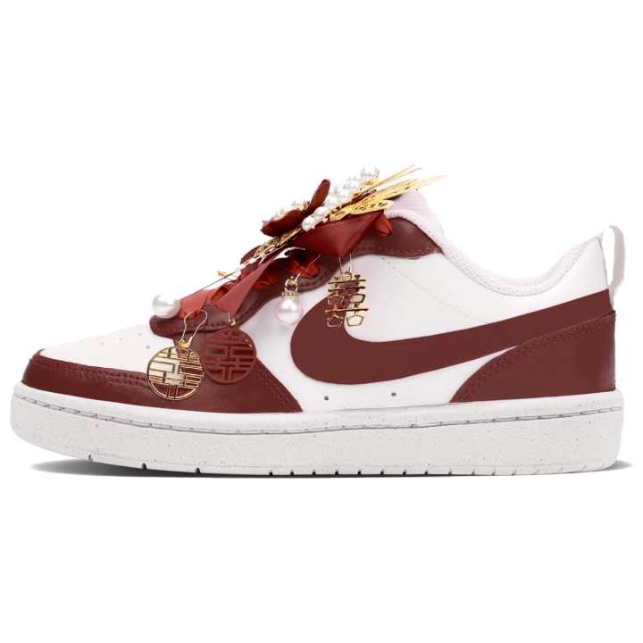 Nike Nike Court Borough Low top Skateboard Shoes Unisex Red