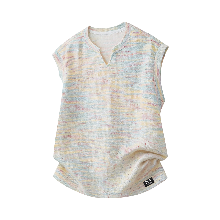 MIIOW Tank Tops Unisex V Neck Thin Sleeveless